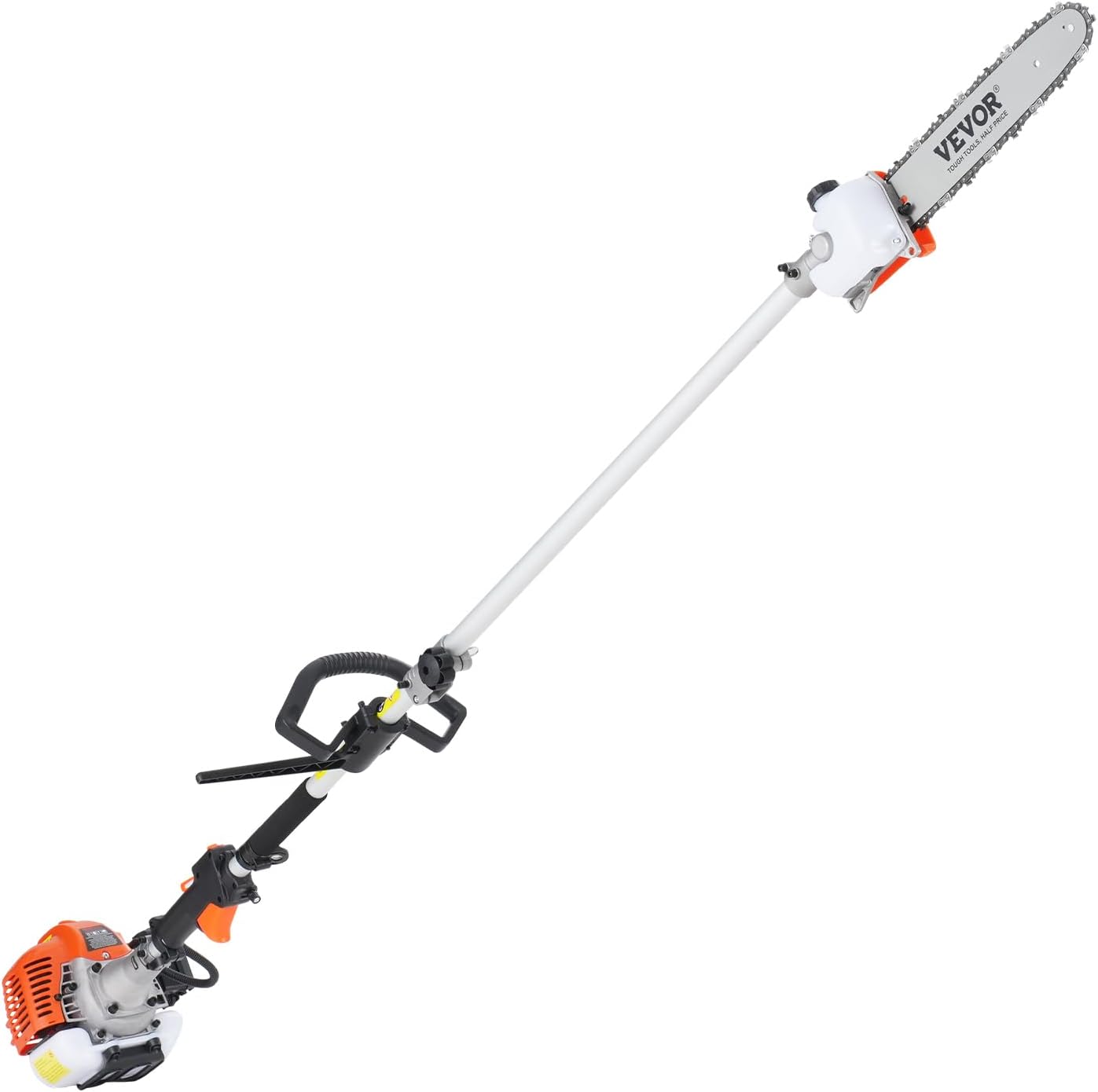 52cc Gas-Powered 6-in-1 Multi-Functional Trimmer