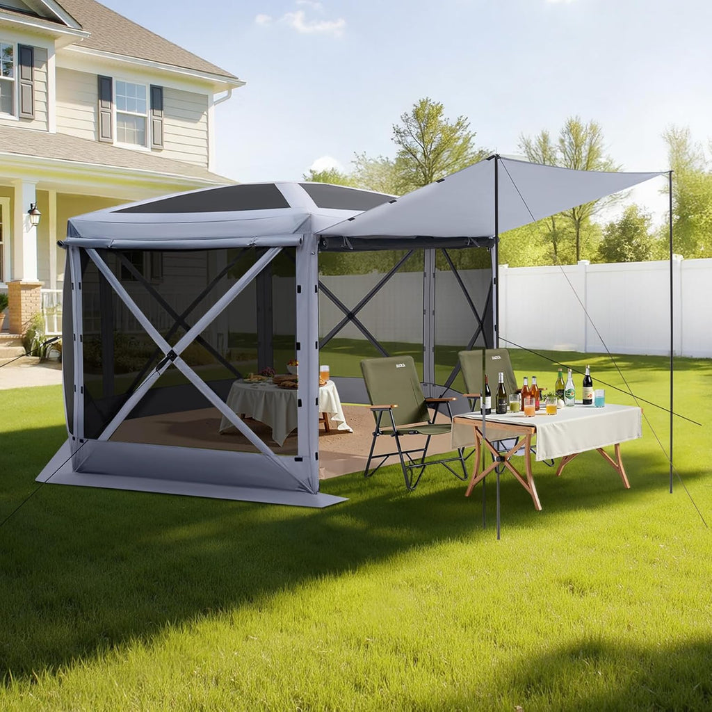 Pop up Gazebo Screen Tent 12 x 12 ft