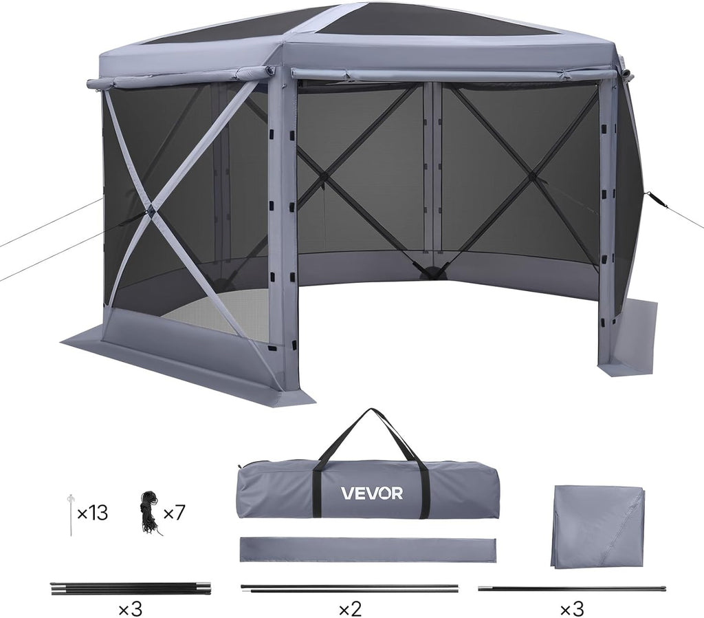 Pop up Gazebo Screen Tent 12 x 12 ft